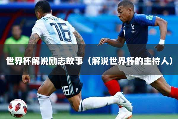 世界杯解说励志故事（解说世界杯的主持人）