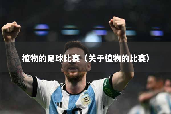植物的足球比赛（关于植物的比赛）